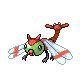Yanma front-facing sprite from Pokémon Platinum
