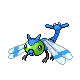 Yanma shiny front-facing sprite from Pokémon Platinum