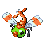 Yanma front-facing sprite from Pokémon Sapphire