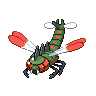 Yanmega front-facing sprite from Pokémon Black
