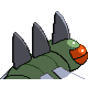 Yanmega back-facing sprite from Pokémon Pearl