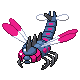 Yanmega shiny front-facing sprite from Pokémon Pearl