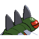 Yanmega back-facing sprite from Pokémon SoulSilver