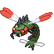 Yanmega front-facing sprite from Pokémon SoulSilver