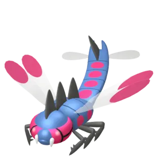 Yanmega shiny front-facing sprite from Pokémon X