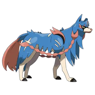 Zacian official artwork