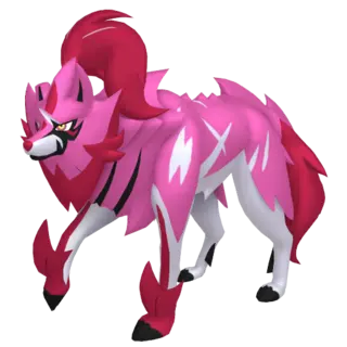 Zamazenta shiny front-facing sprite from Pokémon Shield