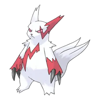Zangoose official artwork