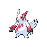 Zangoose front-facing sprite from Pokémon White