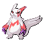 Zangoose front-facing sprite from Pokémon Emerald