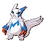 Zangoose shiny front-facing sprite from Pokémon Emerald