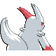 Zangoose back-facing sprite from Pokémon HeartGold