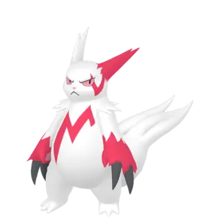 Zangoose front-facing sprite from Pokémon X