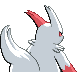Zangoose back-facing sprite from Pokémon Platinum
