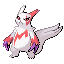 Zangoose front-facing sprite from Pokémon Ruby