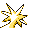 Zapdos back-facing sprite from Pokémon Red