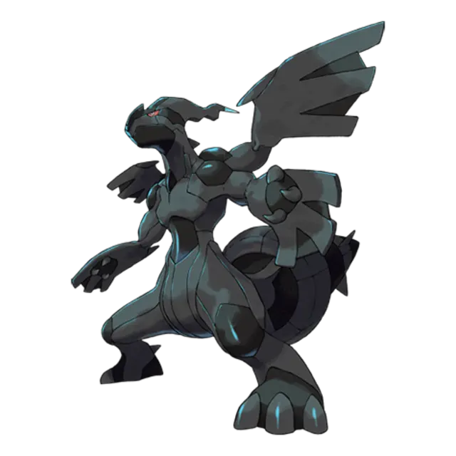 Zekrom, the Deep Black Pokémon — Dragon/Electric-type Pokémon official artwork