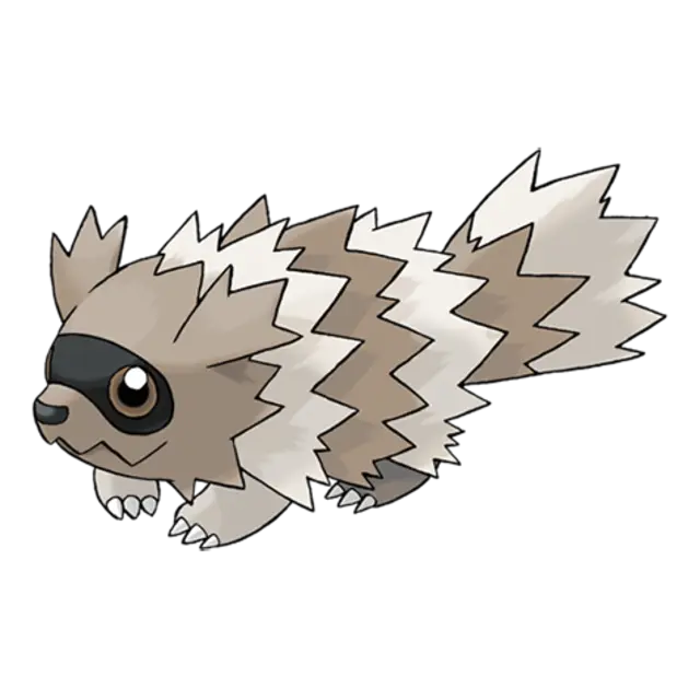 Zigzagoon, the Tiny Raccoon Pokémon — Normal-type Pokémon official artwork