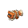 Zigzagoon shiny front-facing sprite from Pokémon Black