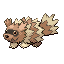 Zigzagoon front-facing sprite from Pokémon Ruby