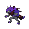 Zoroark shiny front-facing sprite from Pokémon Black