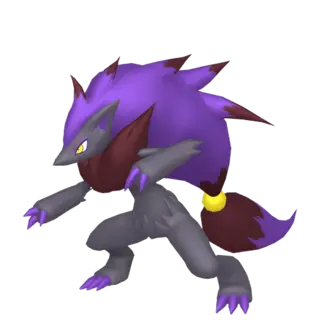 Zoroark shiny front-facing sprite from Pokémon Shield