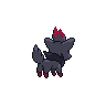 Zorua back-facing sprite from Pokémon White