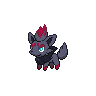 Zorua front-facing sprite from Pokémon White