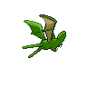 Zubat shiny back-facing sprite from Pokémon Black