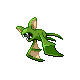 Zubat shiny front-facing sprite from Pokémon Pearl