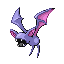 Zubat front-facing sprite from Pokémon Emerald