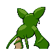 Zubat shiny back-facing sprite from Pokémon SoulSilver