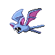 Zubat front-facing sprite from Pokémon Platinum