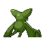 Zubat shiny back-facing sprite from Pokémon Sapphire