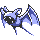 Zubat front-facing sprite from Pokémon Yellow