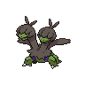 Zweilous shiny front-facing sprite from Pokémon Black 2