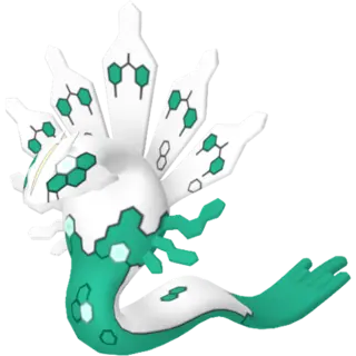 Zygarde shiny front-facing sprite from Pokémon Ultra Moon